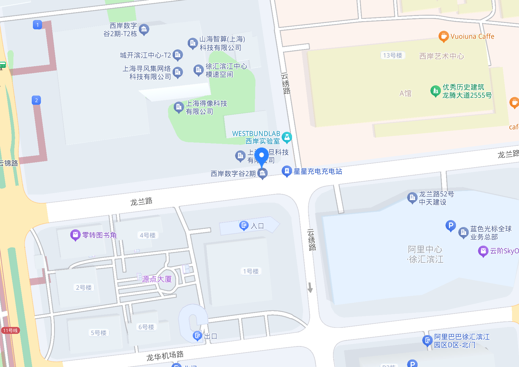 公司位置地图