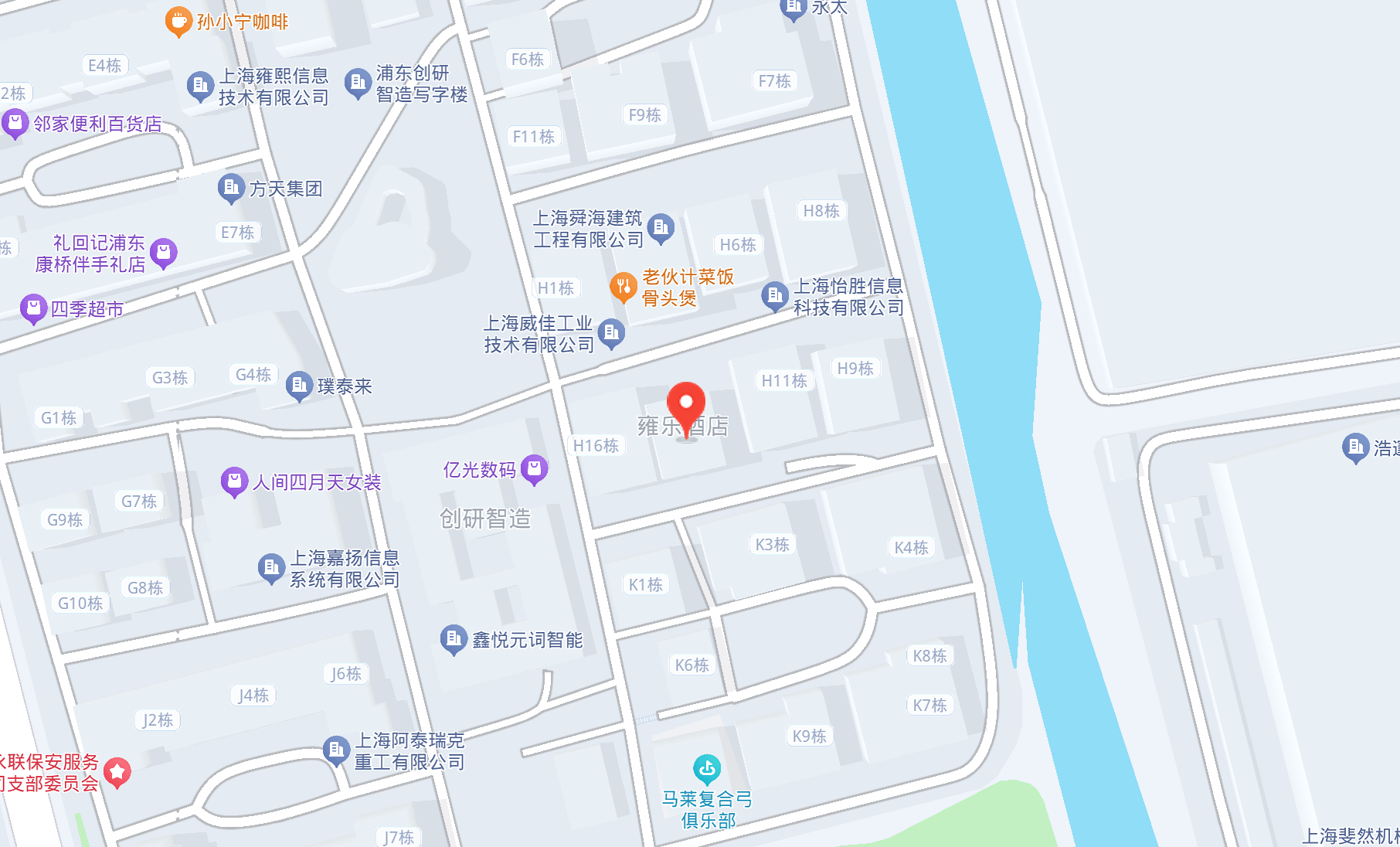 公司位置地图